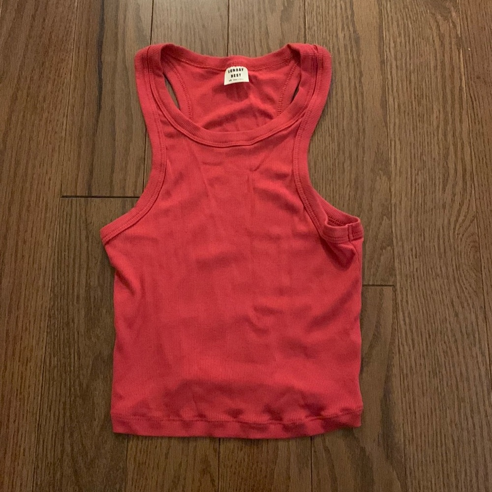Sunday Best Cropped Honour Tank